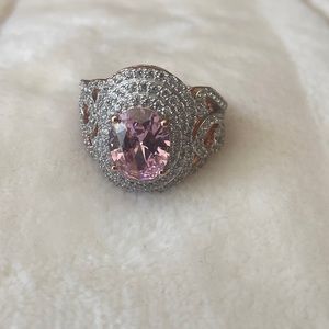 Sterling silver 925 cz ring